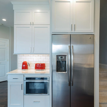 Blue and White Kitchen in Yardley