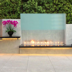 Linear Burner System Outdoor - Outdoor Fireplaces