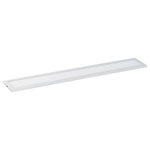 Maxim - Maxim Wafer 4.5"x24" Linear LED Bulb Surface Mount 3000K 58742WTWT, White - Wafer was designed for the discriminate consumer who wants the low profile look of recessed without the high cost. Manufactured of die cast aluminum, Wafer brings ultimate heat dissipation to its edge lit technology. Edge lighting gives very even light distribution while dispersing heat over a larger area. The result of this is longer LED life and better light diffusion.