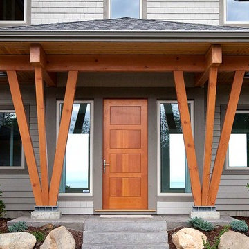 Douglas Fir Custom Entry Doors