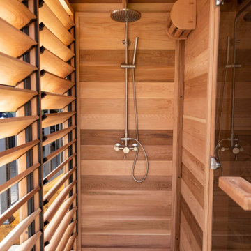 Pure Cube Saunas 880 with Shower