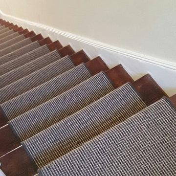 Installing Carpet Runner to Stairs in North London