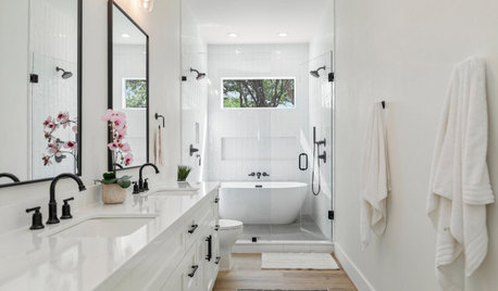 Bathroom of the Week: Bright White Style With a Spa-Like Wet Room