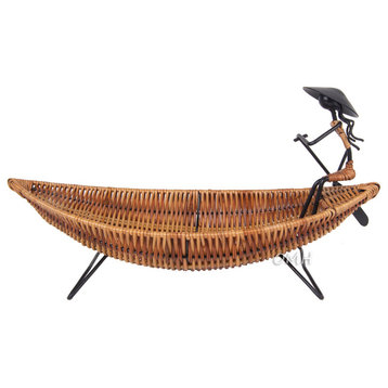 Asian Style Tranquility Boat Basket