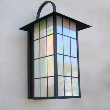 539 Cfl Br W Sh Craftsman Lantern With Cfl Title 24 | ADG Lighting – Architectur