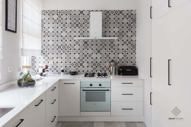 Example of a trendy kitchen design in Other