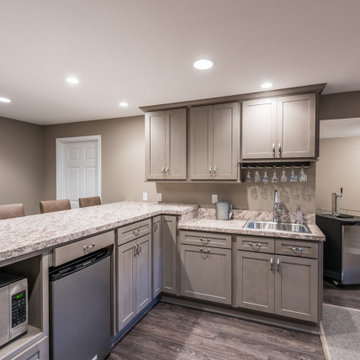 Unfinished to Unbelievable Basement