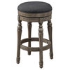 Maxwell Backless Swivel Counter Stool
