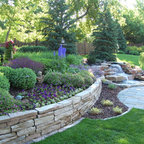 Minneapolis bluestone walkway - Contemporary - Landscape - Minneapolis ...