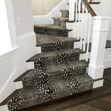Brown Deerfield Custom Stair Runner