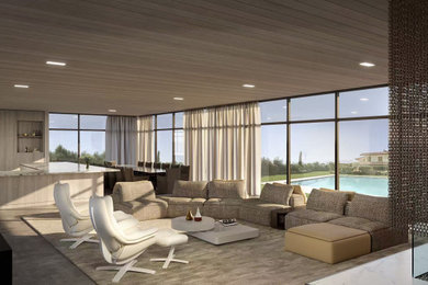 Luxury Contemporary Living Space Design