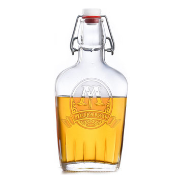 Custom Engraved Barware Glasses, Personalized Home Bar Glassware