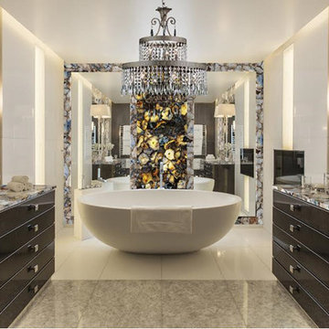 Natural Agate Vanity-Aura Semi Precious Stone