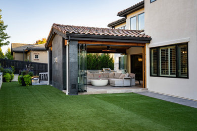 Inspiration for a modern home design remodel in Denver