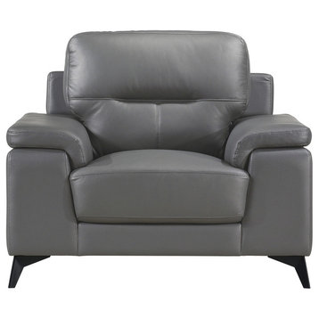 Selles Sofa Collection, Dark Gray, Accent Chair