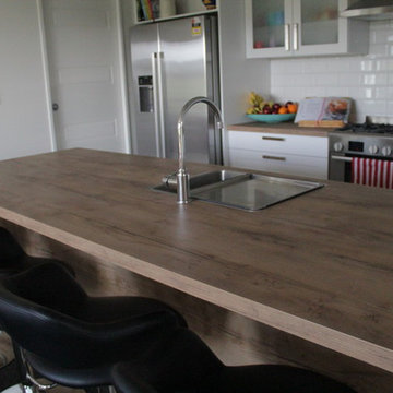 Warm and Organic - White and Timber