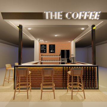 MInimalist Coffee Booth