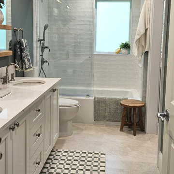 Nature -Inspired Bathroom and Laundry