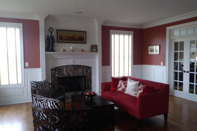 Photo of a living room in Philadelphia.