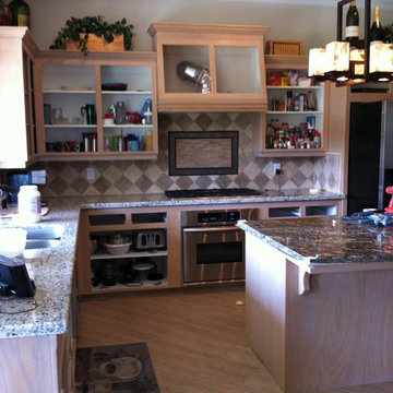 WHITE WASHED OAK BEFORE
