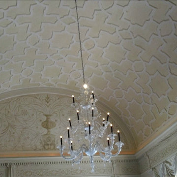 oil base glaze barrel ceiling