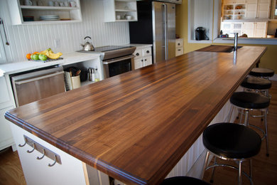 Walnut countertops