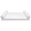 Style5 Twin-XL Mattress Bolster Pillow Cushion Polyester Fiberfill "INSERT ONLY"