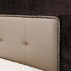 Aico 21 Cosmopolitan Eastern King Upholstered Tufted Bed