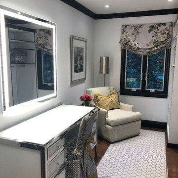 Chanel Inspired Dressing Room Area