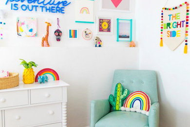 Kids' room - eclectic kids' room idea in Miami