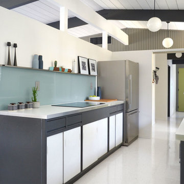 Eichler original kitchen restoration