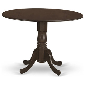 Bowery Hill Traditional Wood Dining Table in Espresso