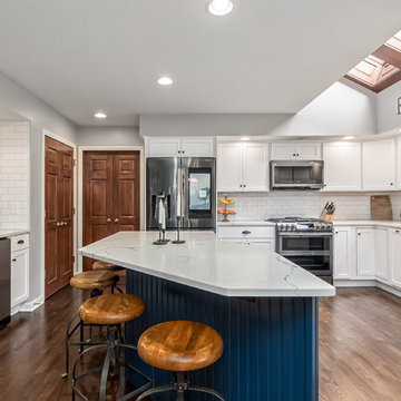 Transitional Two-Tone Kitchen Remodel