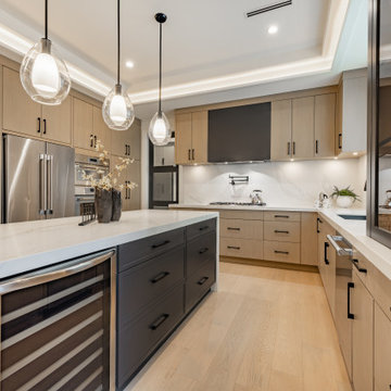 Modern Kitchen and Living Room Remodel Lafayette