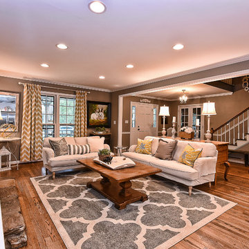 Transitional Living Room
