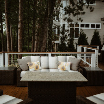 Luxury Technology Meets Northern Charm in Michigan Lake House