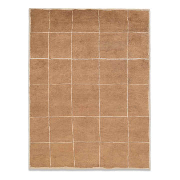 Dewan Hand Tufted Woollen And Viscose Rug