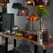 front console table