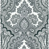 Isla White Paisley Wallpaper, Bolt