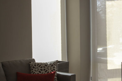 Example of a trendy home design design in Other