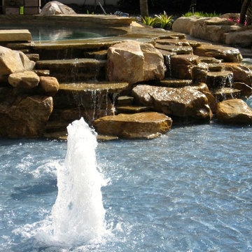 Pool Waterfall Miami