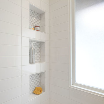 Mid Century Family Bathroom