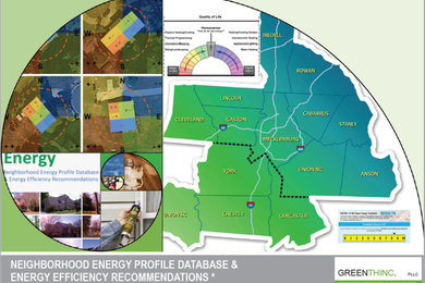 Neighborhood energy profile database & energy efficiency recommendation