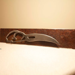 Plasma Cut Raven Skull - Artwork