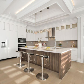 LUMINA WHITE : CONTEMPORARY LUXURY KITCHEN