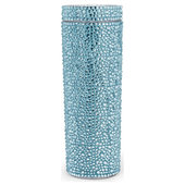 Willa Speckled Glass Tumblers, Set of 6 (Set of 6) Color: Aqua