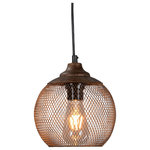 Legion Furniture - Legion Furniture Roosevelt Pendant, 7" - Add dimension to your space with the Roosevelt Pendant. This piece creates a focal point with warmth and striking details. It lights up your design and draws eyes upward. Features: