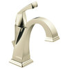Delta Dryden Single Handle Bathroom Faucet, Polished Nickel, 551-PN-DST