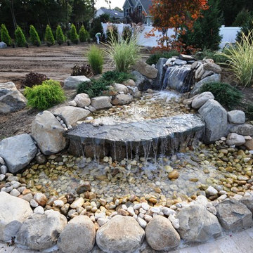 Pond Less Waterfall Designers Contractor Nesconset Long island NY