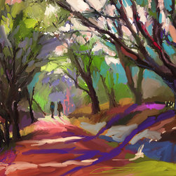 Paintings: "Path One" Archival Print - Fine Art Prints